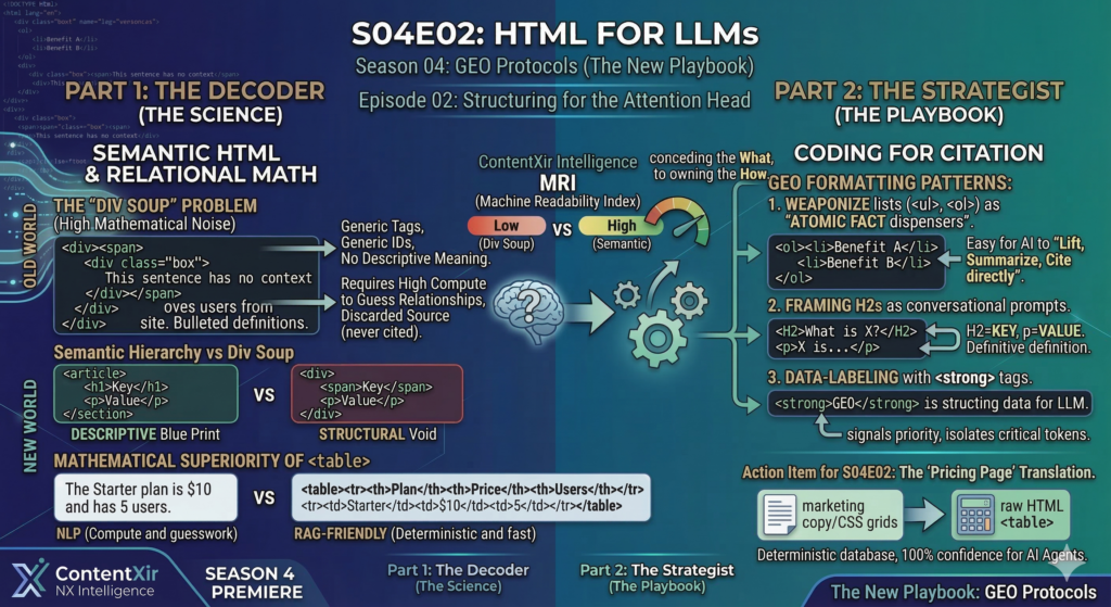 Structuring for the Attention Head